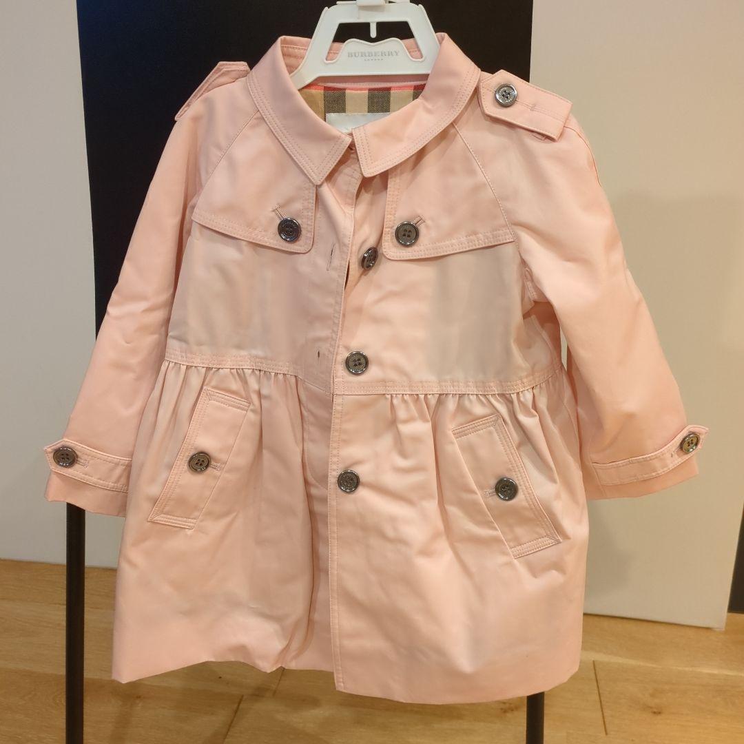バーバリー　BURBERRY　チェック　コート　90〜95ｃｍ　2Y　新品未使用