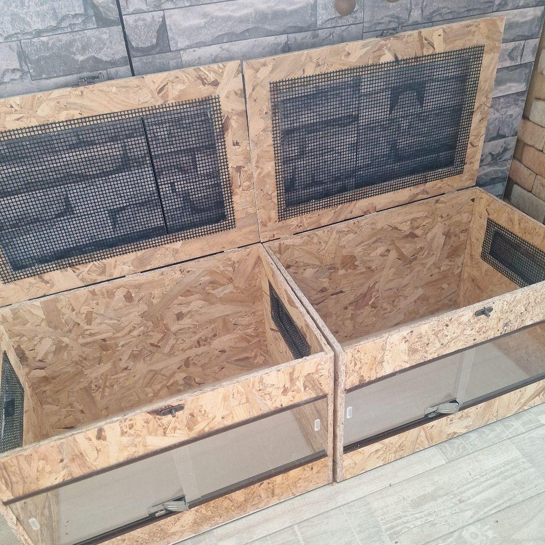 たあこ　コスパ重視！OSB 木製ケージ(未使用)2個セット