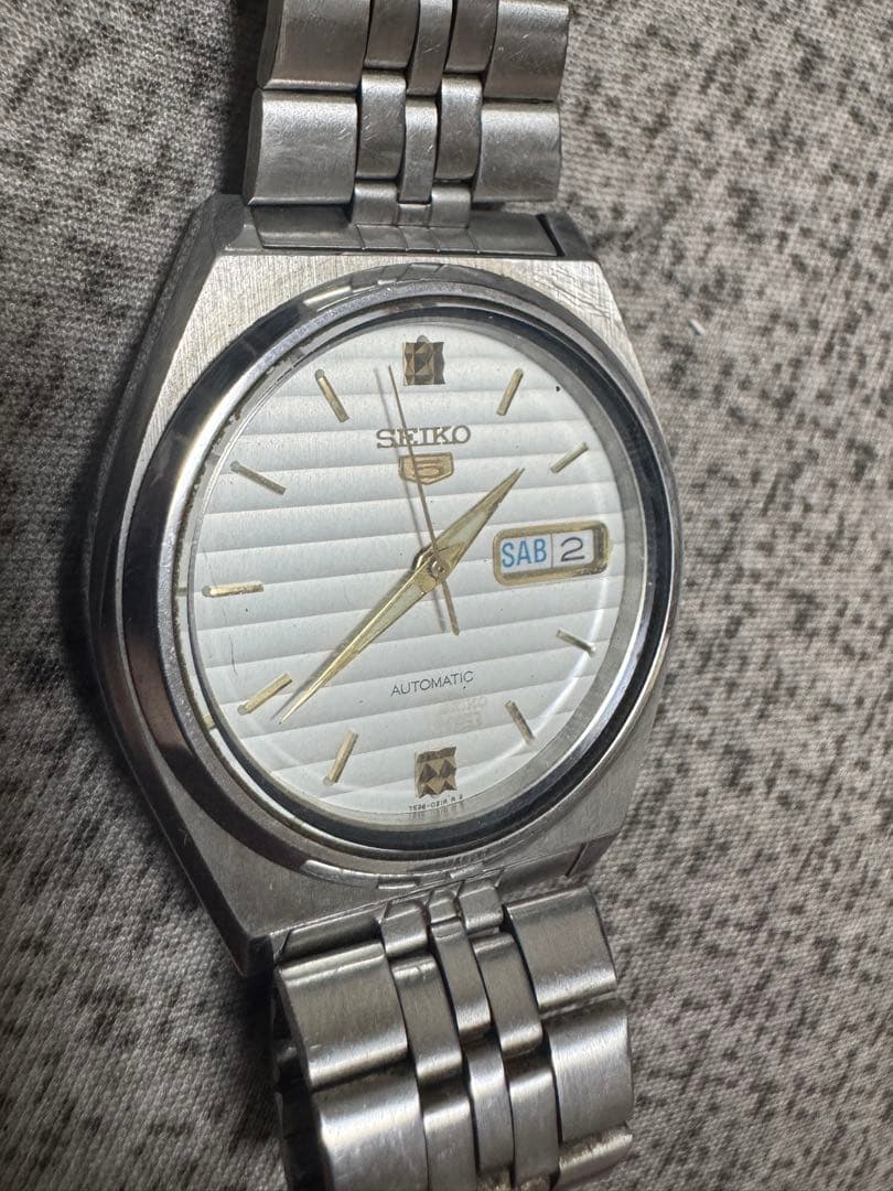 SEIKO 5 自動巻 7s26-8760セイコーファイ。