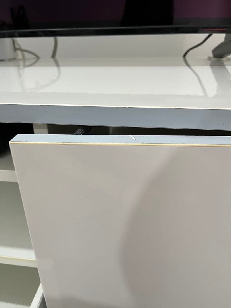 【美品】IKEA テレビ台 ホワイト 収納たっぷりTV台 横幅160cm