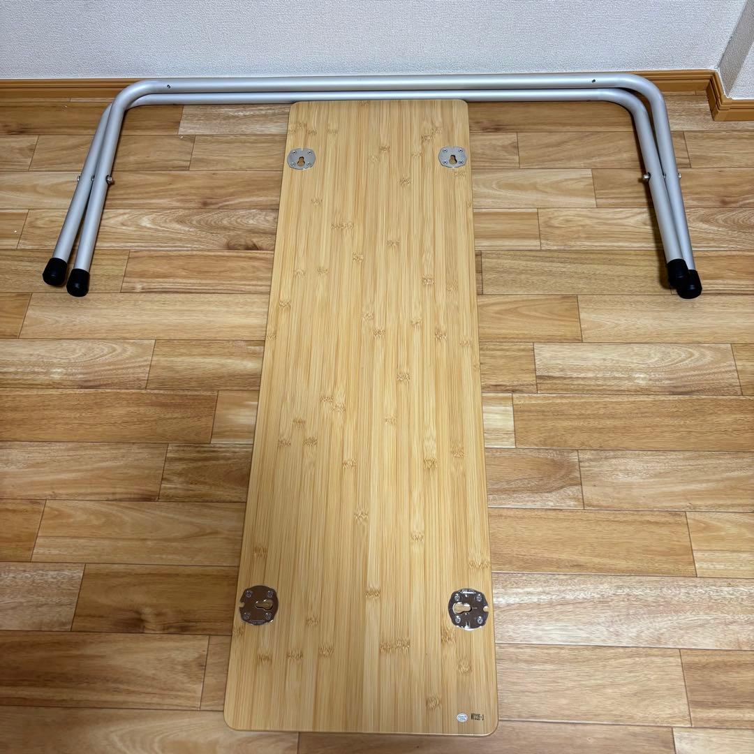 美品 スノーピーク　フォールディングシェルフ　ロング竹