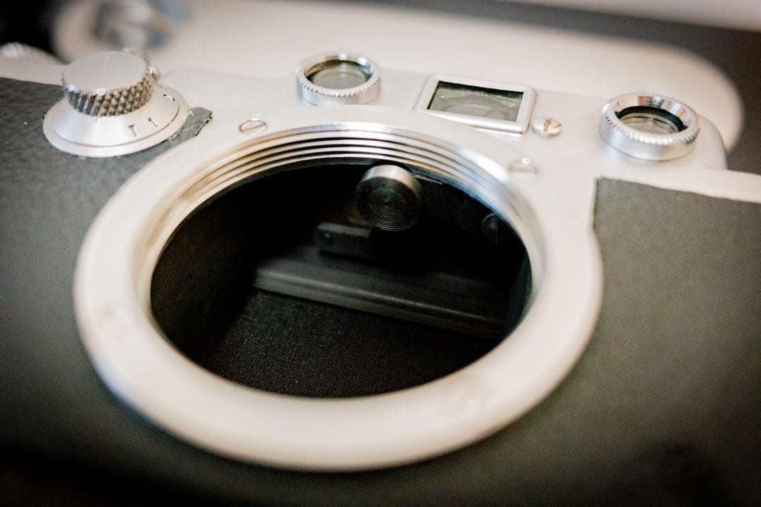 【OH済】美品 Leica ライカ Ⅲf レッドシンクロ バルナックライカ