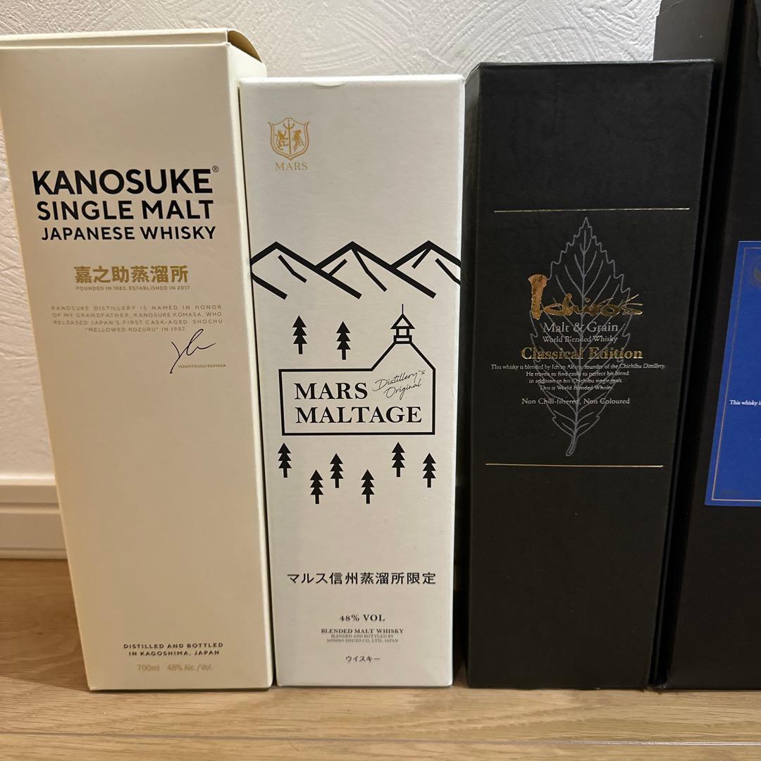 ウイスキー６本セット　イチローズモルト　新品　レア　蒸留所限定