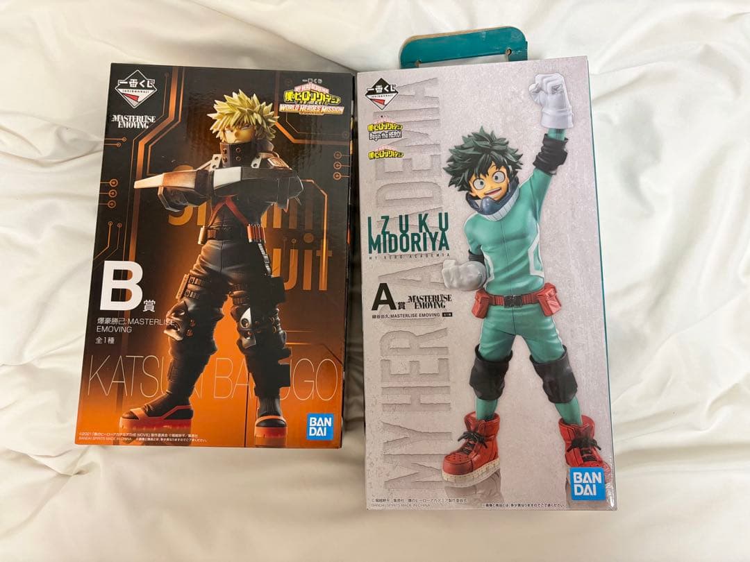 ヒロアカ 緑谷出久 爆豪勝己 フィギュア セット 一番くじ