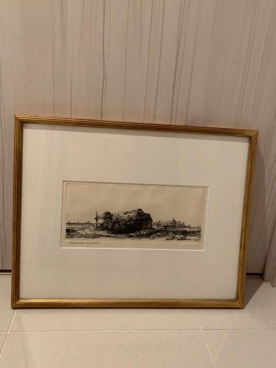 レイブラント　ファン　レイン　絵画2点