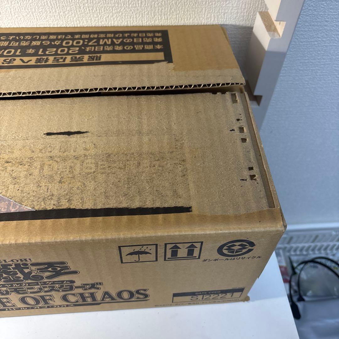 初版　遊戯王 バトルオブカオス 1カートン 24BOX分