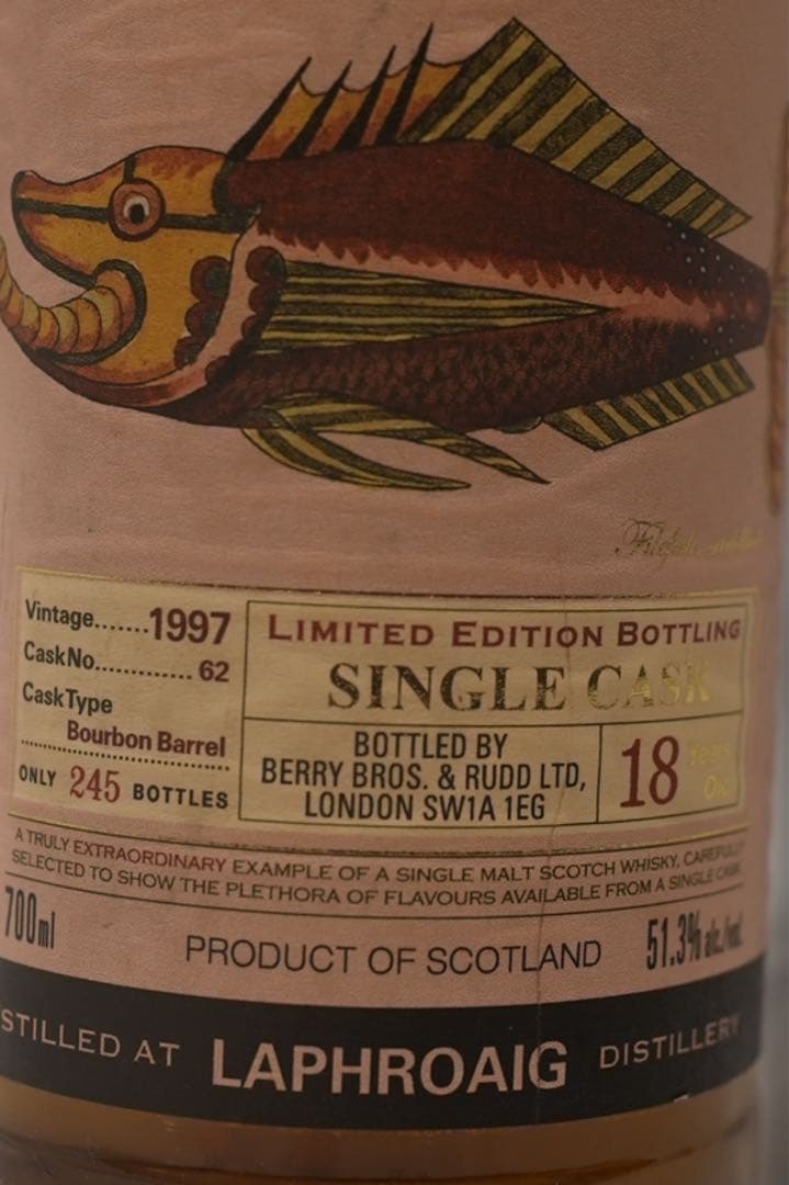 TheOceans 1997 Laphroaig18年 シングルカスク新品未開封