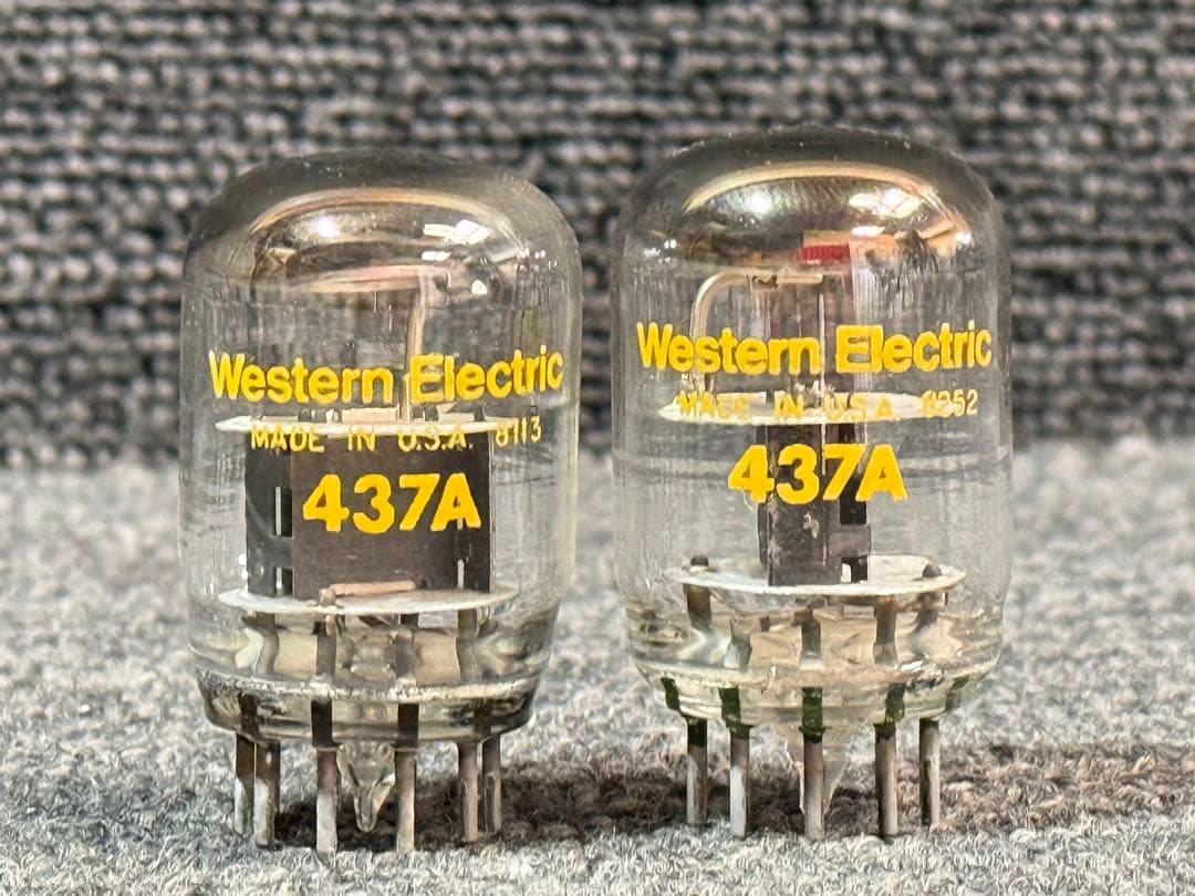 [中古]Western Electric 437A 真空管 2個セット