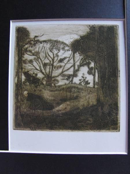 アルマン・セガン、風景、超希少額装用画版,新品額装付 送料無料