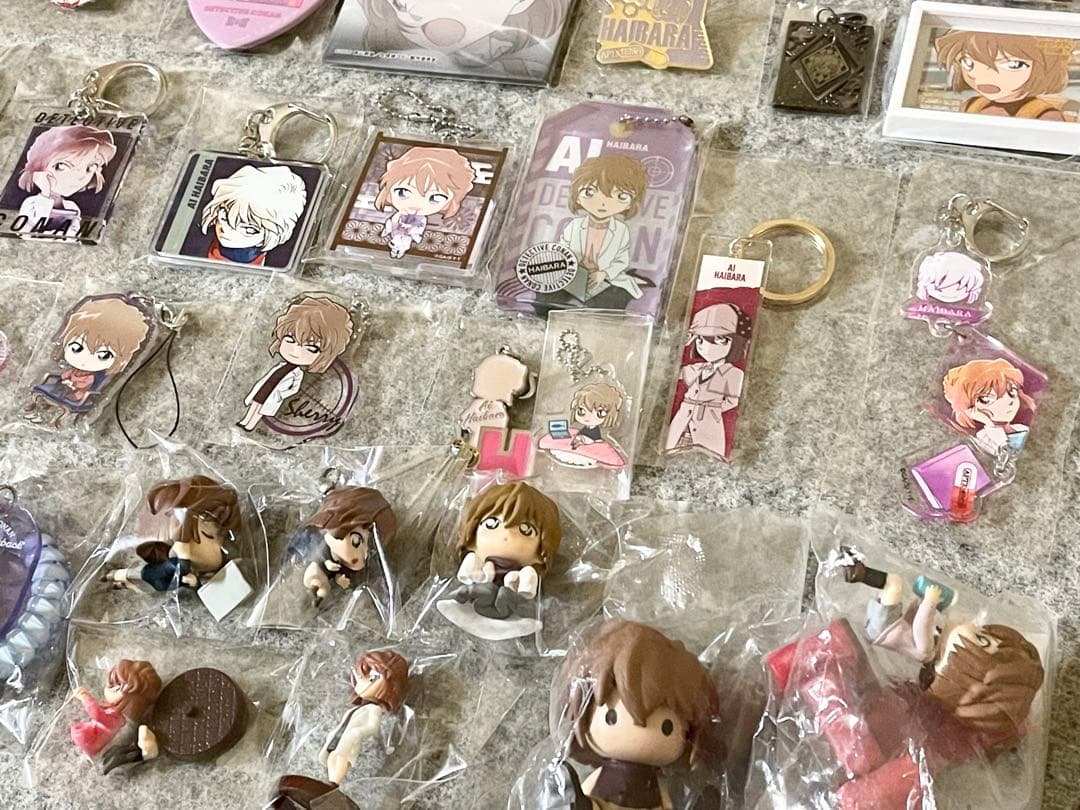 名探偵コナン 灰原哀 まとめ売り 缶バッジ アクキー シェリー 公式 希少多数