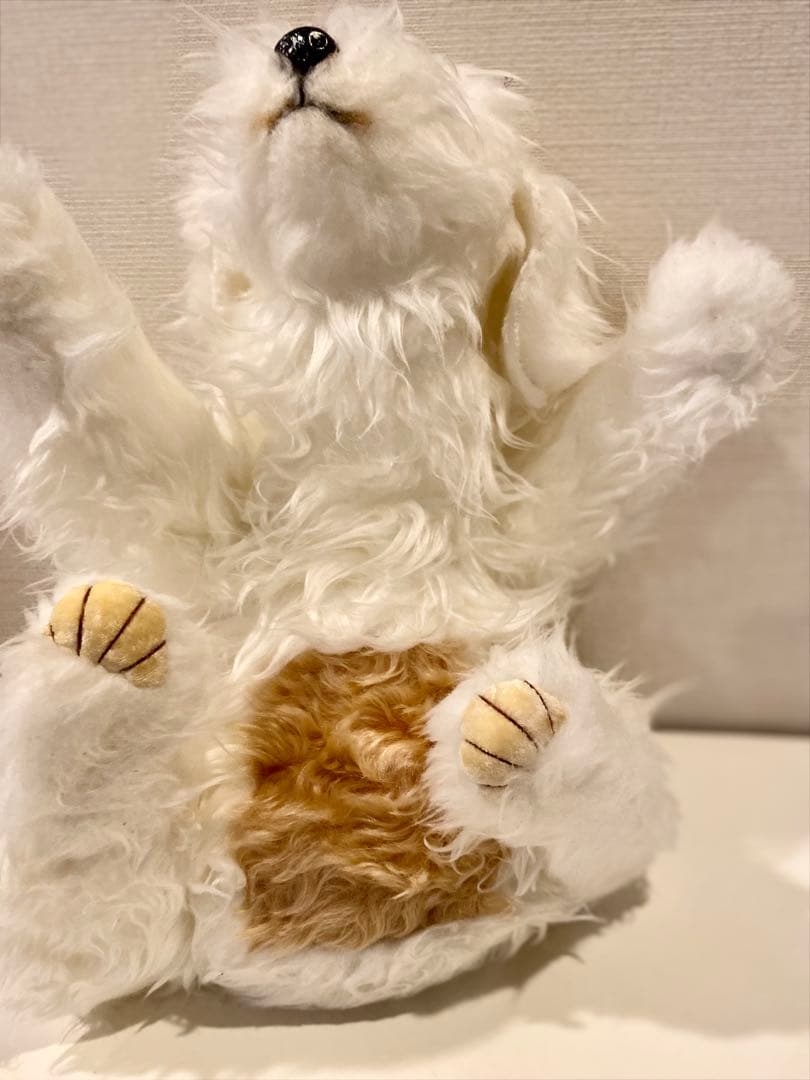 作家　マルチーズ　ぬいぐるみ