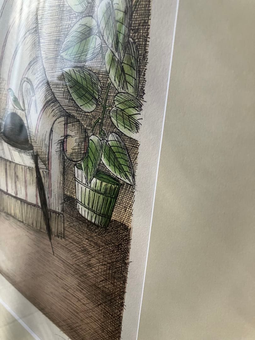 レイモン・ペイネ(二人のソファー)オリジナルリトグラフ版画