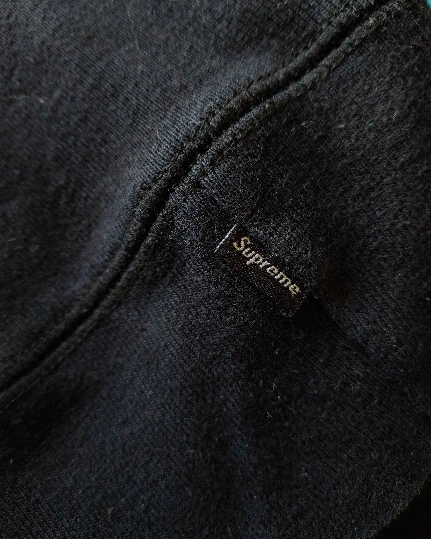 SUPREME│Trademark Hooded Sweatshirt 黒M