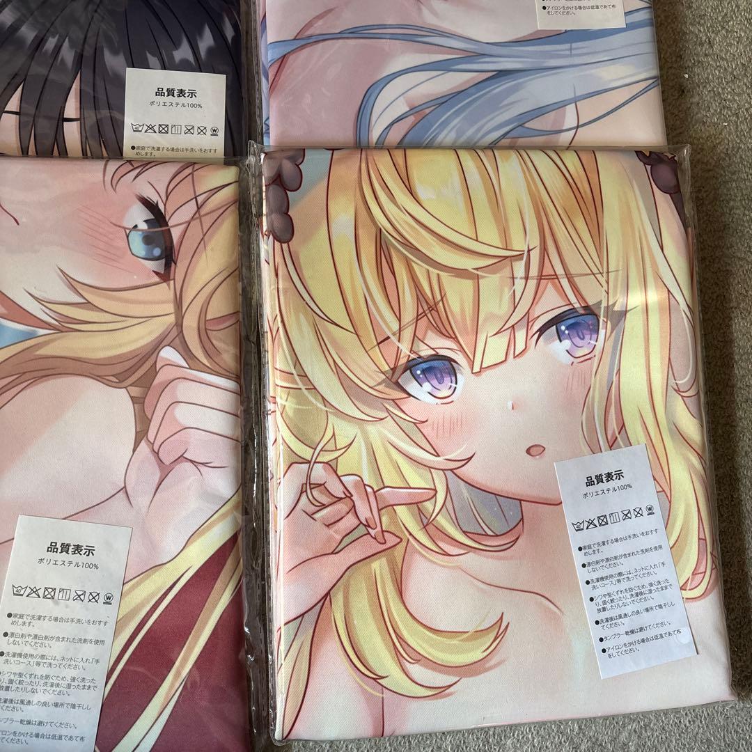 美少女系　ゲーム・アニメ　等身大タペストリー 4枚セット　新品未開封