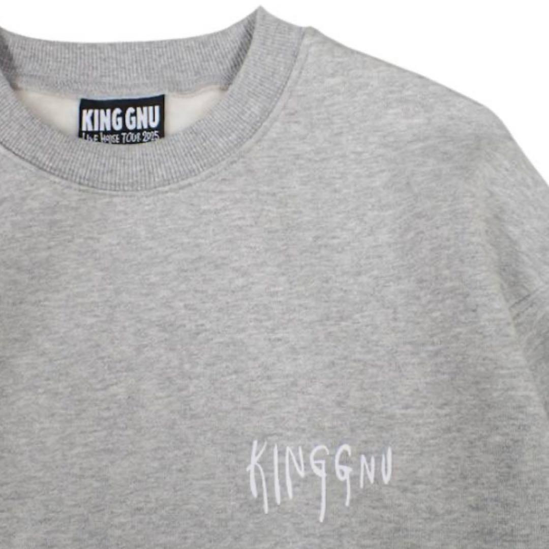 REVIVAL GNU SWEAT GRAY king Gnu スウェット L