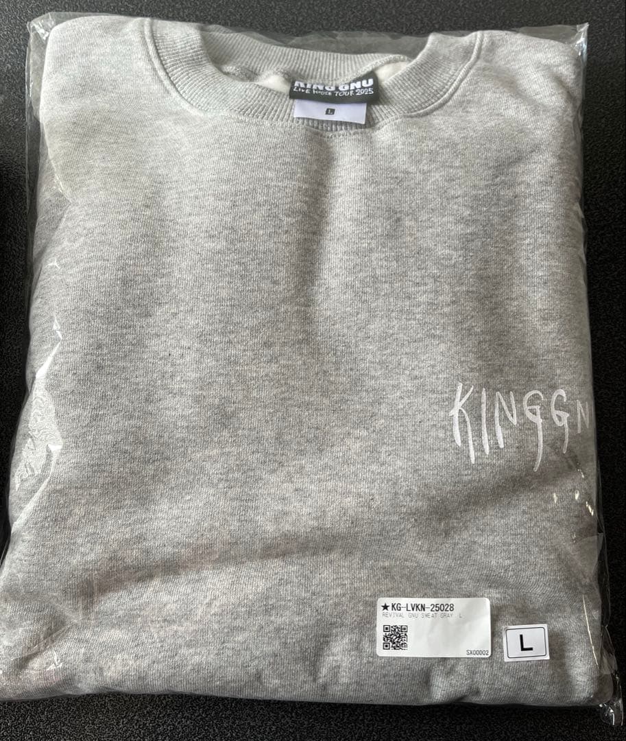 REVIVAL GNU SWEAT GRAY king Gnu スウェット L