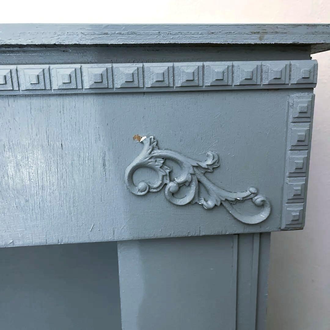 マントルピース　暖炉　シャビーシック