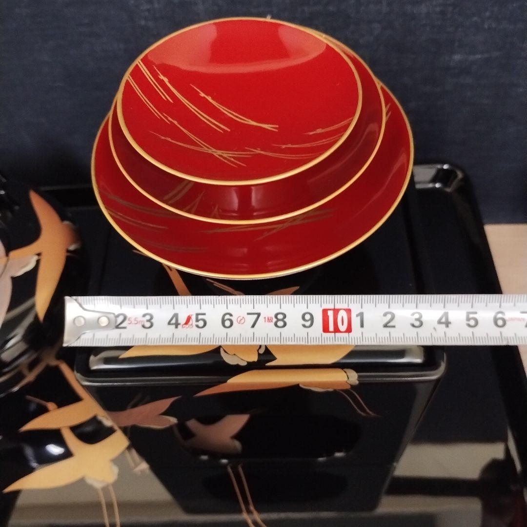 越前塗 漆塗り屠蘇器セット