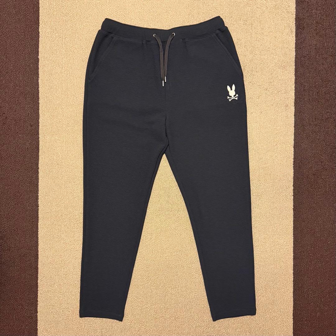 サイコバニー・異素材切替 ワッフルストレッチ パーカ＆パンツ セットアップ