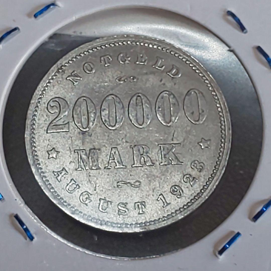 ドイツ 1923年 ノートゲルト 200000マルク