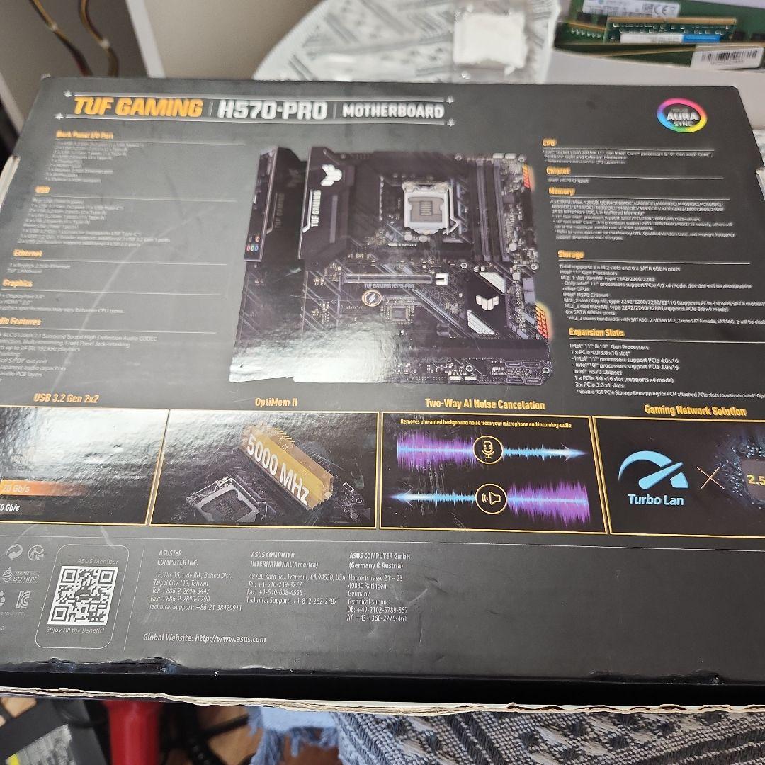 【完動品】ASUS TUF GAMING H570-PRO LGA1200