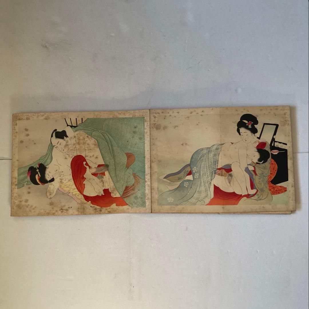 浮世絵 春画 レトロ 骨董 明治