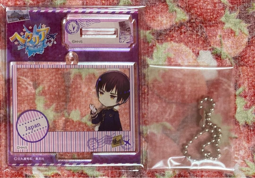 アニメガ限定 ヘタリア 日本 チェキ風 アクリルキーホルダー
