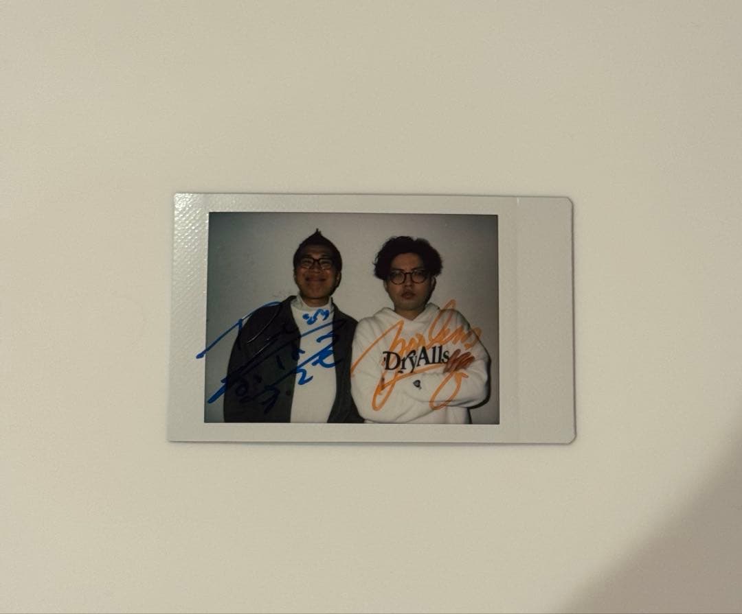 直筆サイン入り ヤーレンズ チェキ サイン