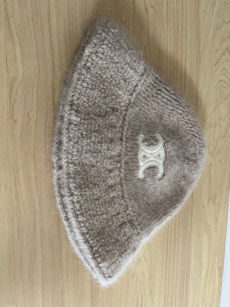 CELINE クロシェハット　アルパカウール