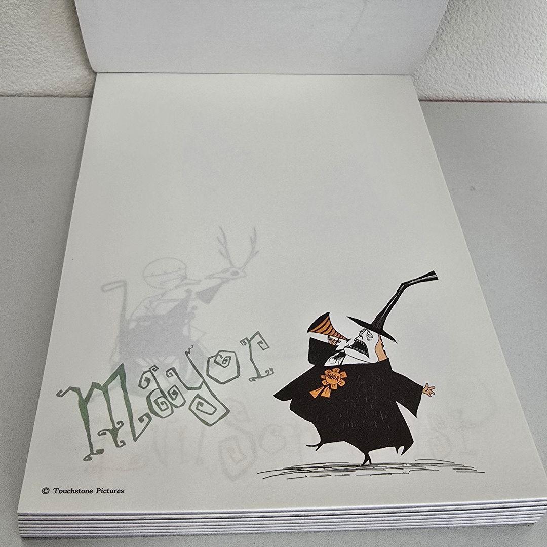 ★★メモ帳の柄確認用★★　ナイトメア ビフォア クリスマス　メモ帳　30種類