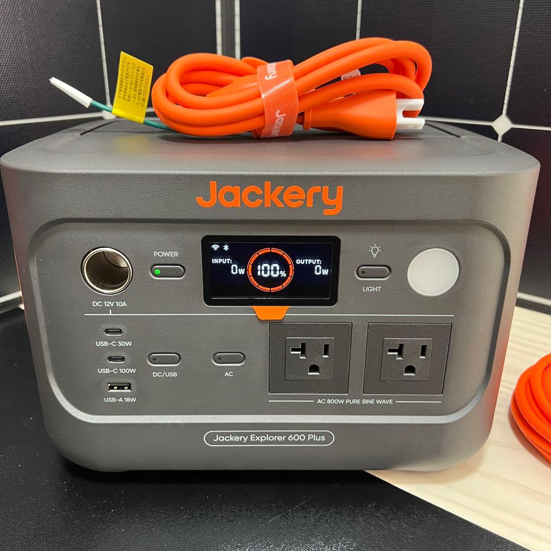 Jackery 600Plus パネルSolarSAGA100 5m延長ケーブル