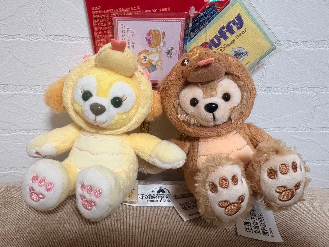上海ディズニー限定☆クッキーアン＆ダッフィー 干支馬　ぬいぐるみ