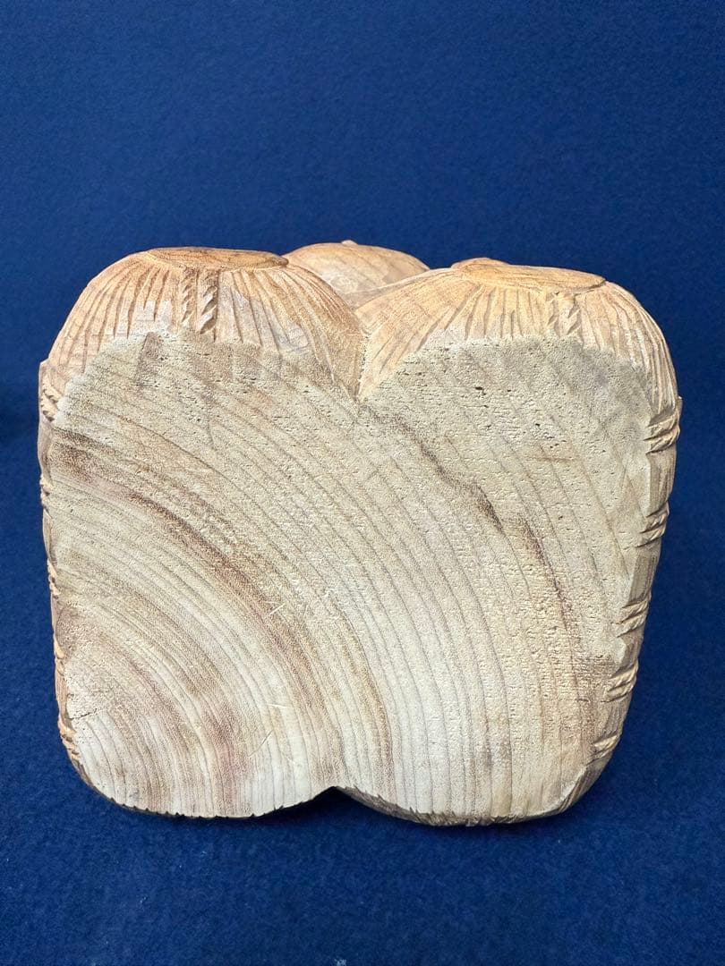 せんとくん作者 薮内佐斗司 大黒天 木彫 彫刻 美術品 レア 希少