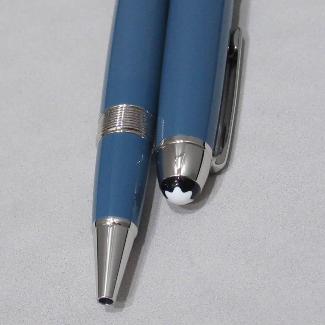 モンブラン ローラーボール 162 グレイシャー ブルーグレー 129394