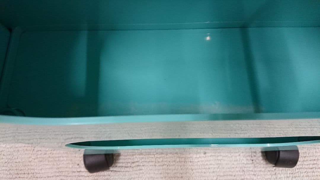 B-line ビーライン ボビーワゴン 水色 3段3トレイ