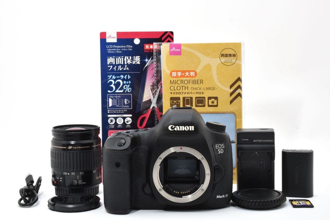 一眼レフカメラ Canon EOS 5D mark III標準レンズセット