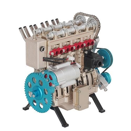 4気筒DOHCエンジン　組立キット　FA-4C【新品】模型　電動モーター