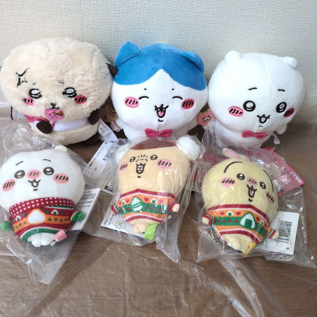 ちいかわ ぬいぐるみ まとめ売り 26点 ハチワレ うさぎ モモンガ ラッコ