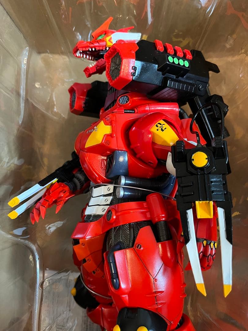 東宝30cmシリーズ　3式機龍　2003 重武装型　エヴァ2号機　フィギュア