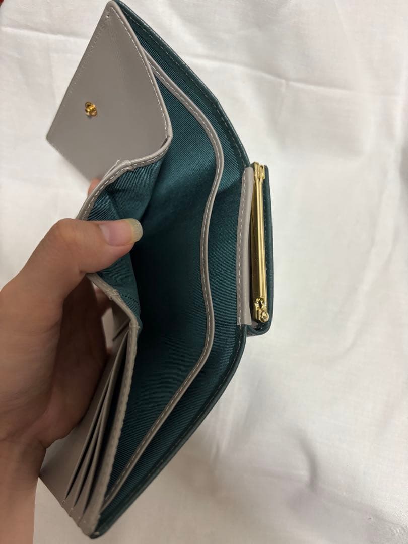 Samantha Thavasa 三つ折り財布 ダークグリーン