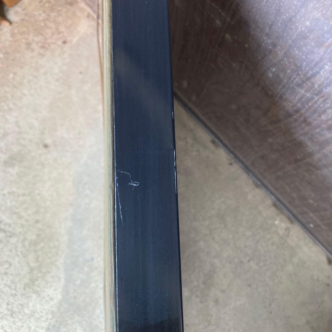 【芳山 作】額装 絵画 梅の花 紅白梅図 木目調 浮き彫り風 美術品