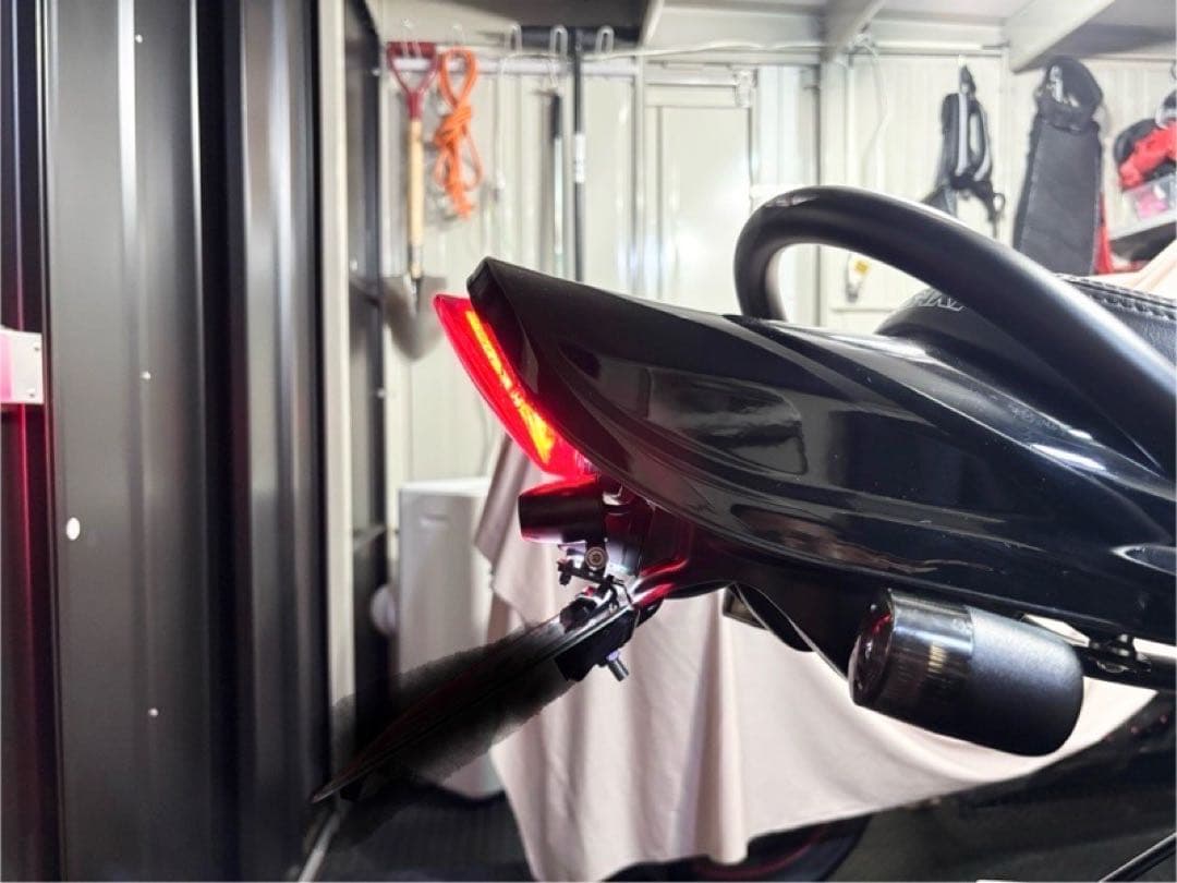 スモーク！カワサキ Z900RS テールランプ アワビテール 延長カラー進呈