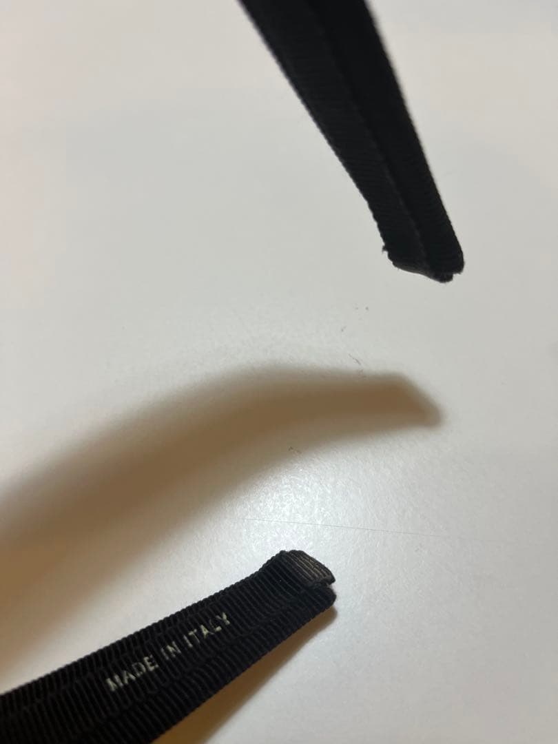 ブラックラインストーンヘアバンドセット