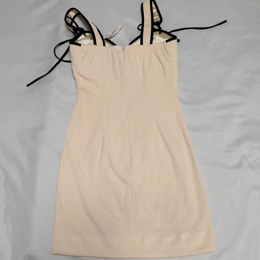 ROBE de FLEURS Sサイズ ダブルポイントリボン リブニット