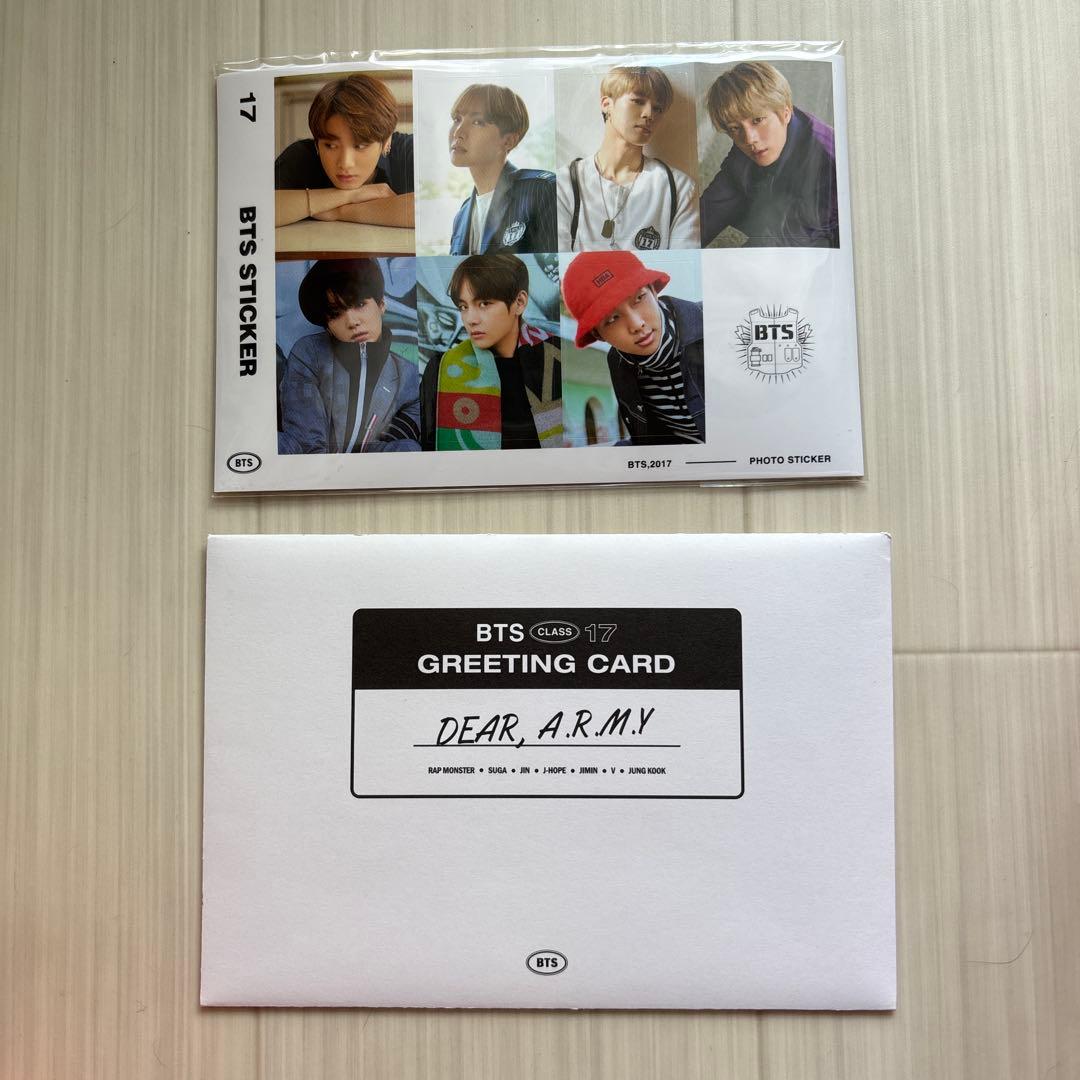 BTS SEASON'S GREETINGS 2017 ジョングク　トレカ付き