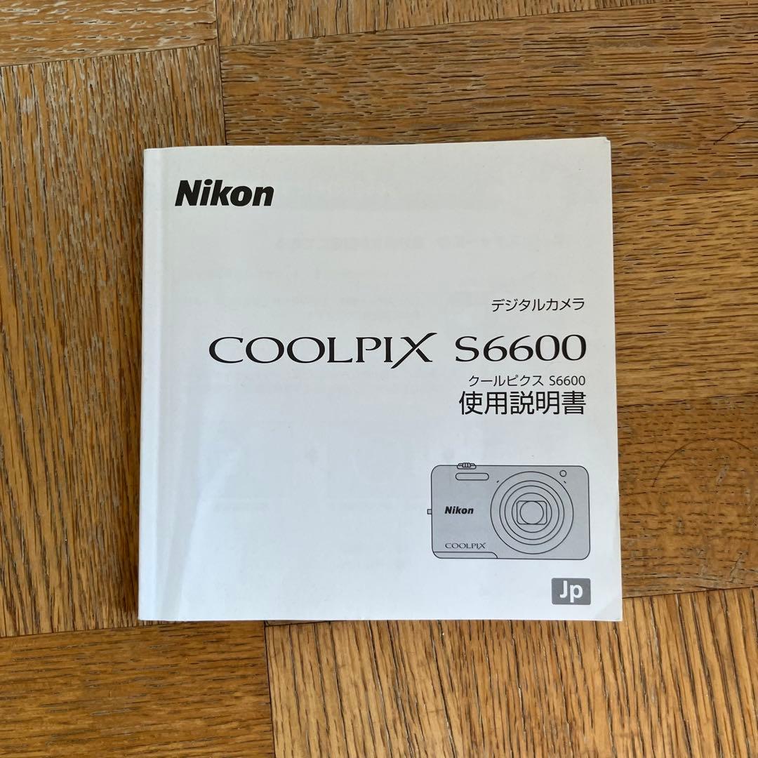 Nikon COOLPIX S6600 コンパクトデジタルカメラ ブラック