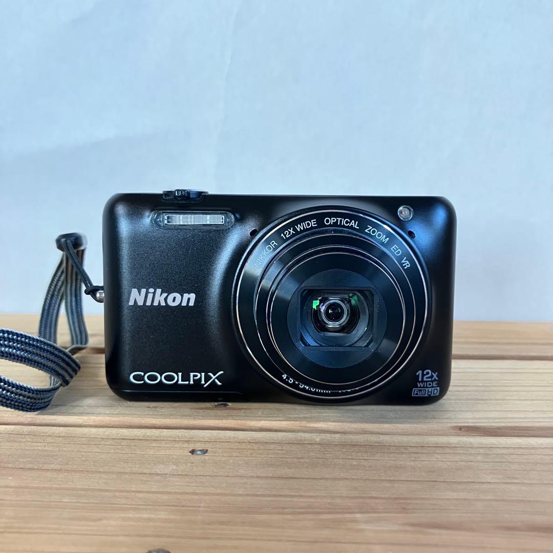 Nikon COOLPIX S6600 コンパクトデジタルカメラ ブラック