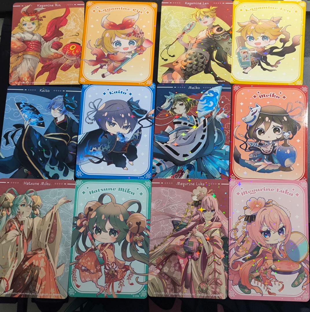 特典ホロカード12枚セットピアプロ cosmetics 音彩ノ粧 有楽町マルイ