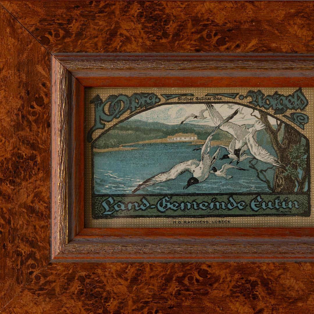 本物保証 ノートゲルト ユーティン＝ラント額装セット ドイツ