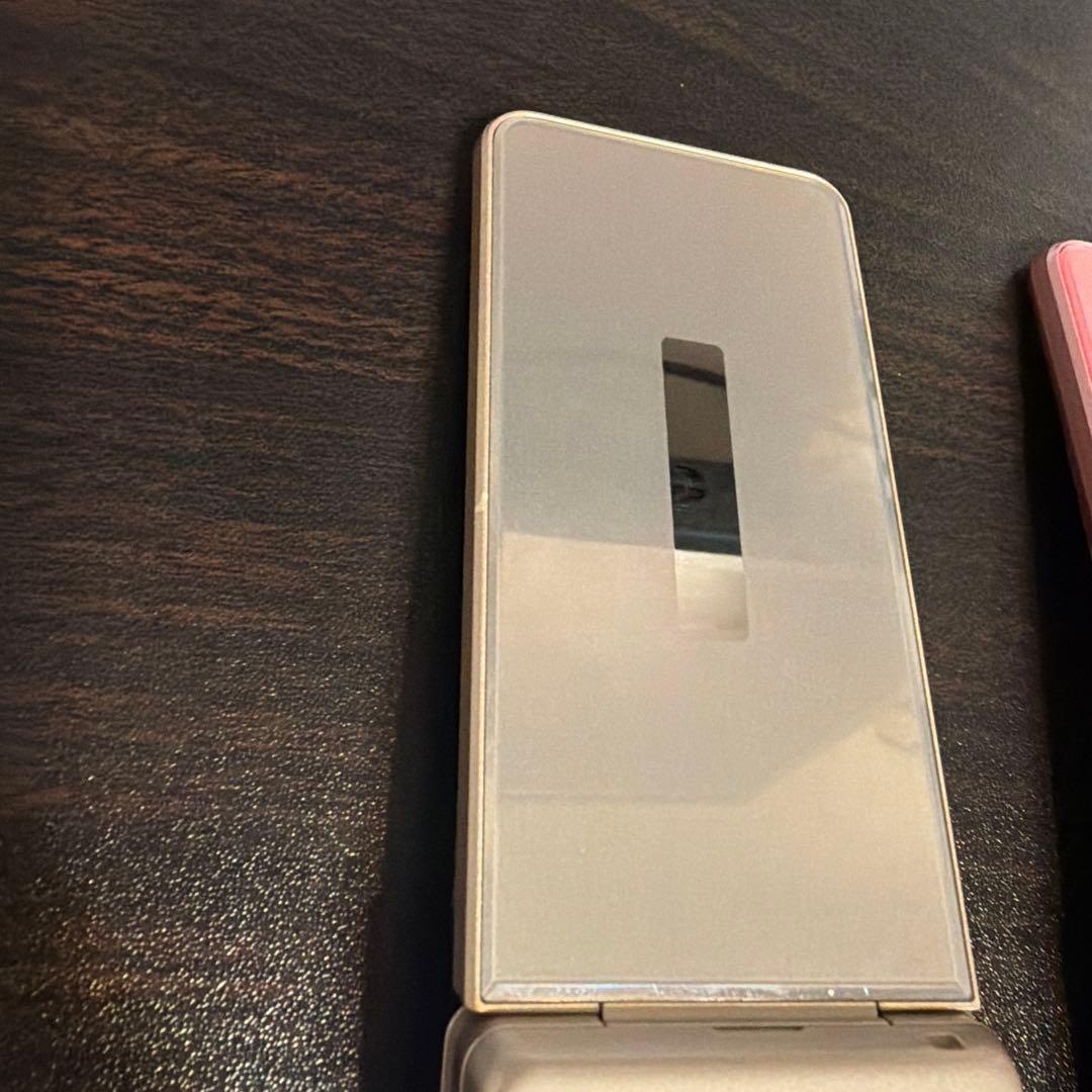 【美品】docomo SH-02L ゴールド ピンク （ガラホ）2色セット